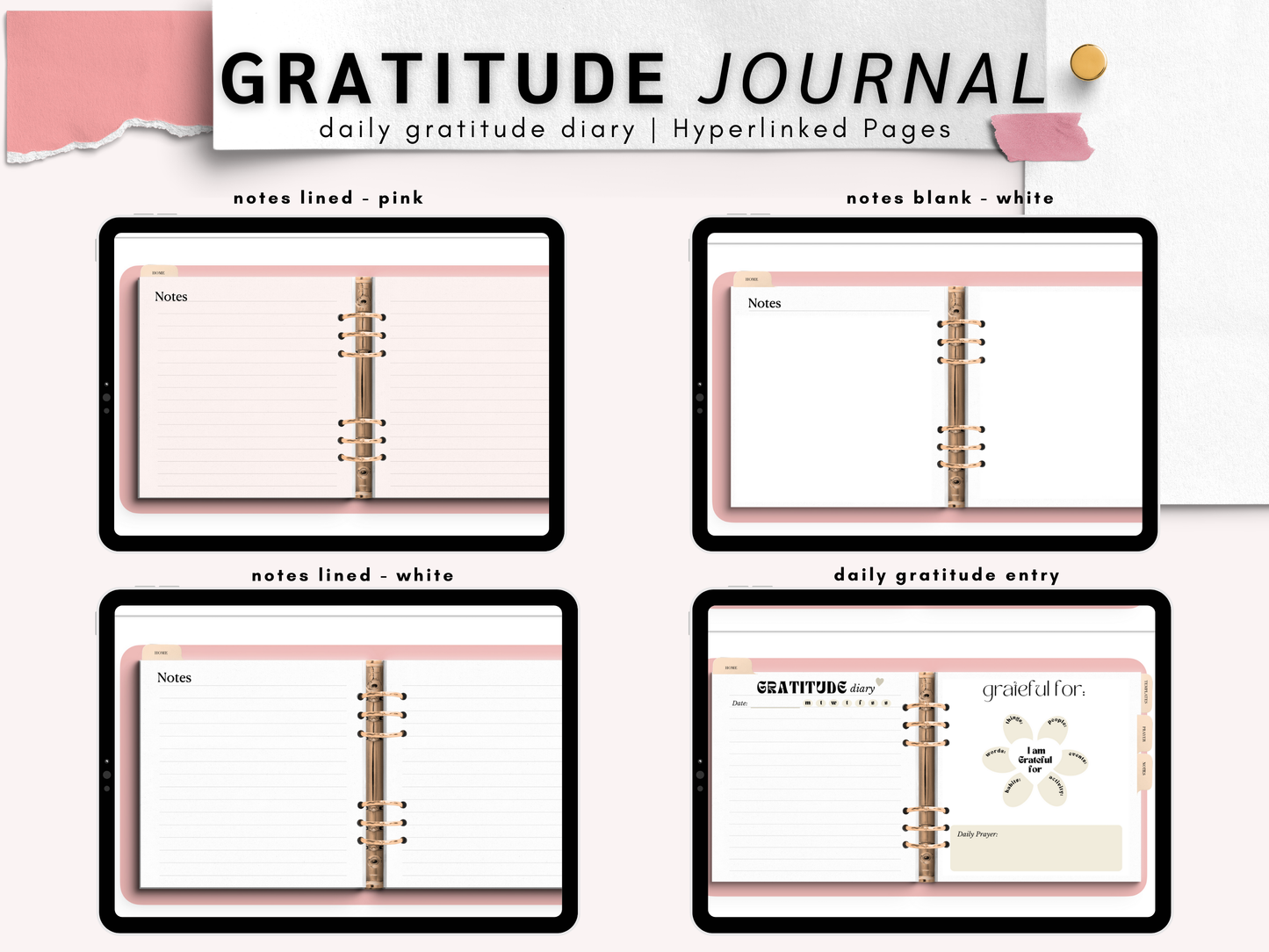 Digital Gratitude Journal