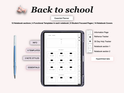 Student Essential Planner