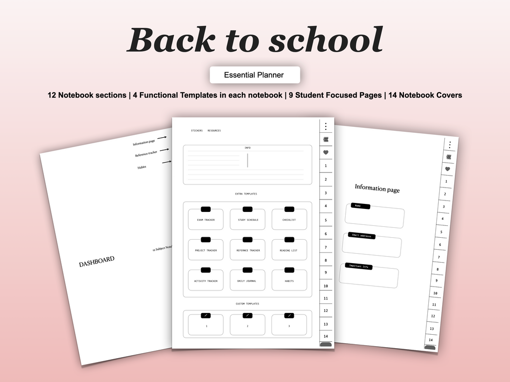 Student Essential Planner