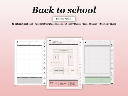 Student Essential Planner