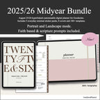2025–2026 MidYear Faith Planner Bundle