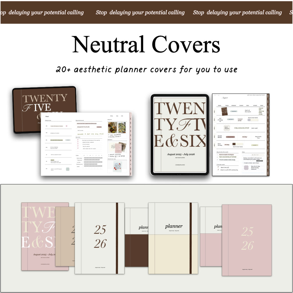 2025–2026 MidYear Faith Planner Bundle