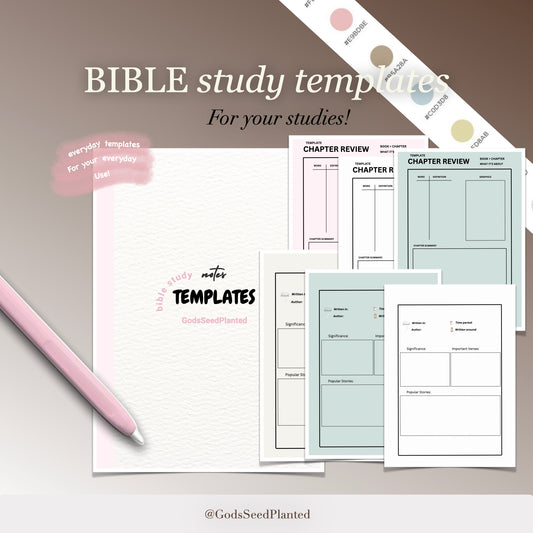 Bible Study Notetaking Guide