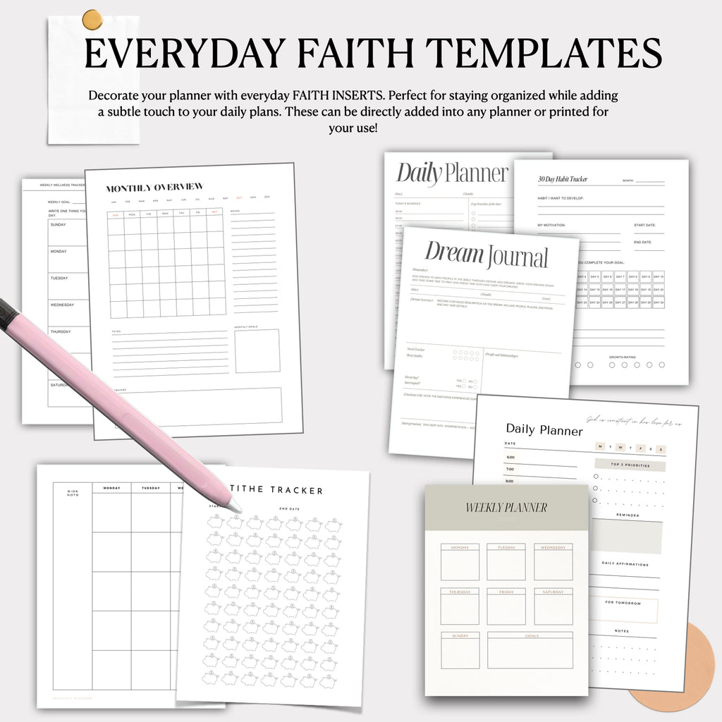 FAITH Templates