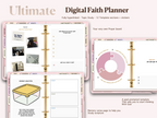 Digital Goodnotes iPad Faith Planner