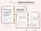 Digital Goodnotes iPad Faith Planner