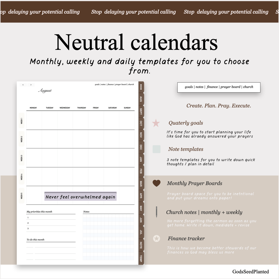 2025/26 Portrait Digital MidYear Planner